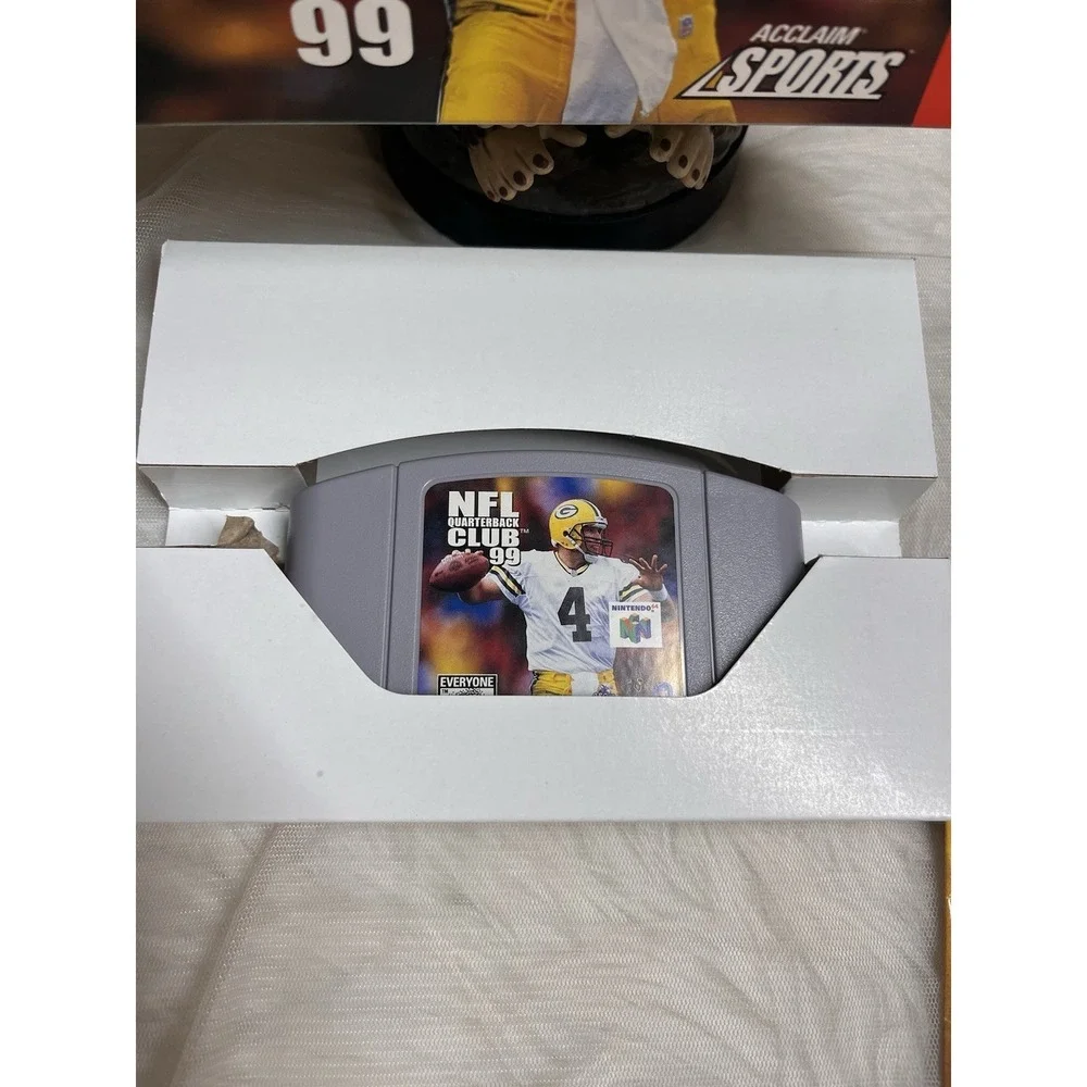 NFL Quarterback Club 99 (Nintendo 64 | N64) CIB 100% Complete w/ Manual & Poster